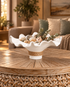 Seashell Wave Decorative Bowl & Item for Home Deocoration - White