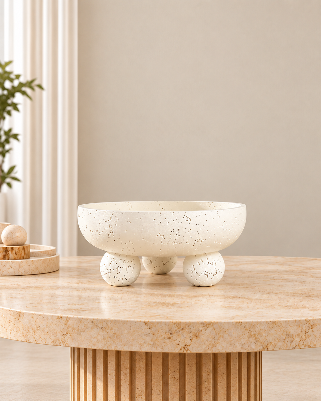 Sculpted Display Decorative Bowl & Item for Home Deocoration