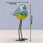 Sky Song Bird Handblown Glass Showpiece & Items for Room Decoration