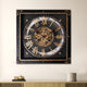 Journey of Hours  Luxury Designer Wall Clocks for the Home With Moving Gear Mechanism Buy Wall Clock Online (Steel Body)