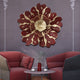 Nature's Symphony Metal Wall Decor (Red)