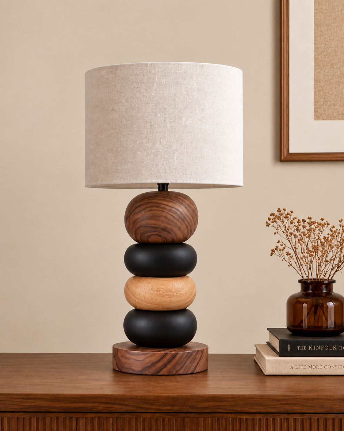 Earth Rhythm Designer Table Lamps for Living Room