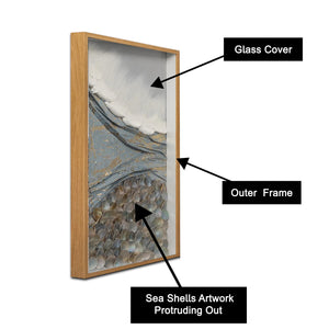 Golden Tide & Golden Shore Shadow Box and Wall decoration item