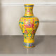 Palace Bloom Radiance Vase & Item for Home Decoration -Yellow