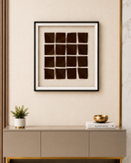 Abstract Folds Shadow Box for Wall Decoration & Wall Art
