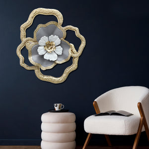 Radiance Petal Harmony Metal Wall Décor