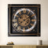 Journey of Hours  Luxury Designer Wall Clocks for the Home With Moving Gear Mechanism Buy Wall Clock Online (Steel Body)