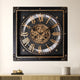 Journey of Hours  Luxury Designer Wall Clocks for the Home With Moving Gear Mechanism Buy Wall Clock Online (Steel Body)