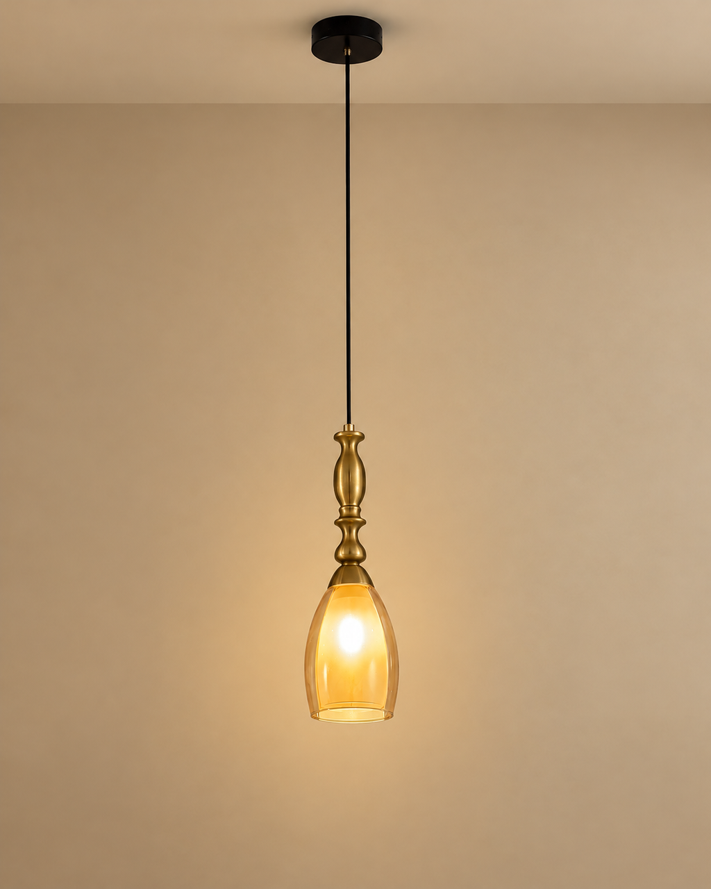 Elaris Gleam Pendant Light For Living Room & Item for Home Decoration - Single pendant
