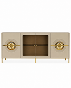 Crownline Storage Cabinet and Console Table For Home & Crockery Storage Cabinet / Crockery Unit