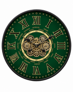 World Passage Luxury Designer Silent Movement Wall Clocks for the Home With Moving Gear Mechanism Buy Wall Clock Online (Steel Body)