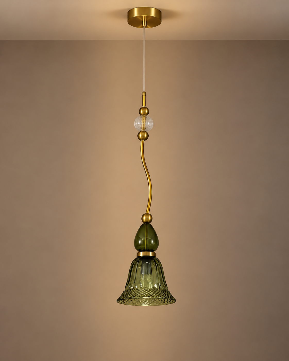 Velmora Pendant Light For Home & Item for Home Decoration - Green