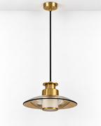 Golden Eclipse Pendant Light For Living Room & Home Decoration item - Amber