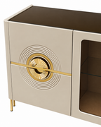 Crownline Storage Cabinet and Console Table For Home & Crockery Storage Cabinet / Crockery Unit