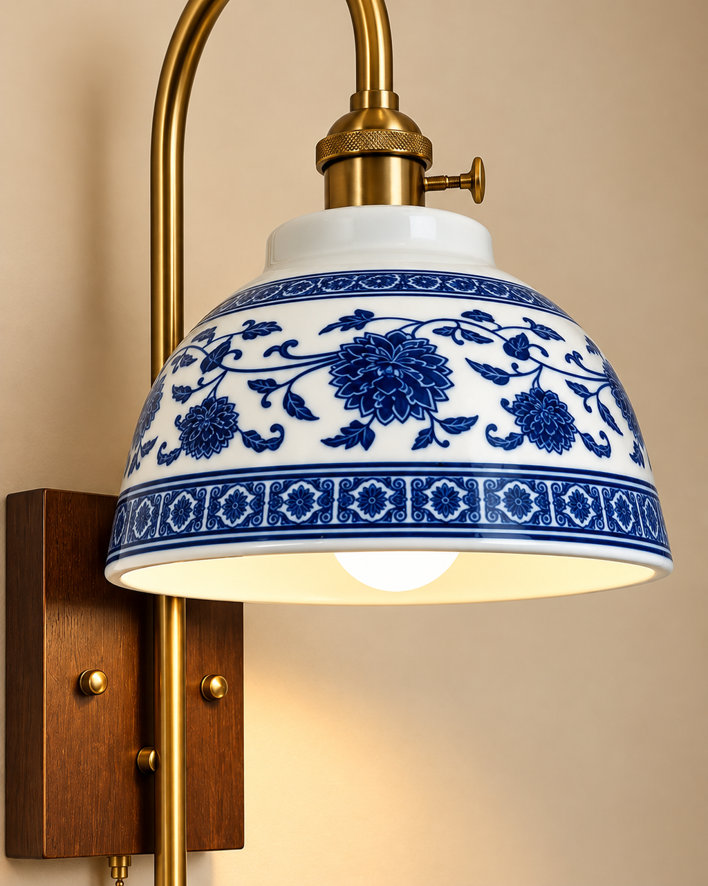 Mandarin Charm Wall Light For Home & Home Decoration Item