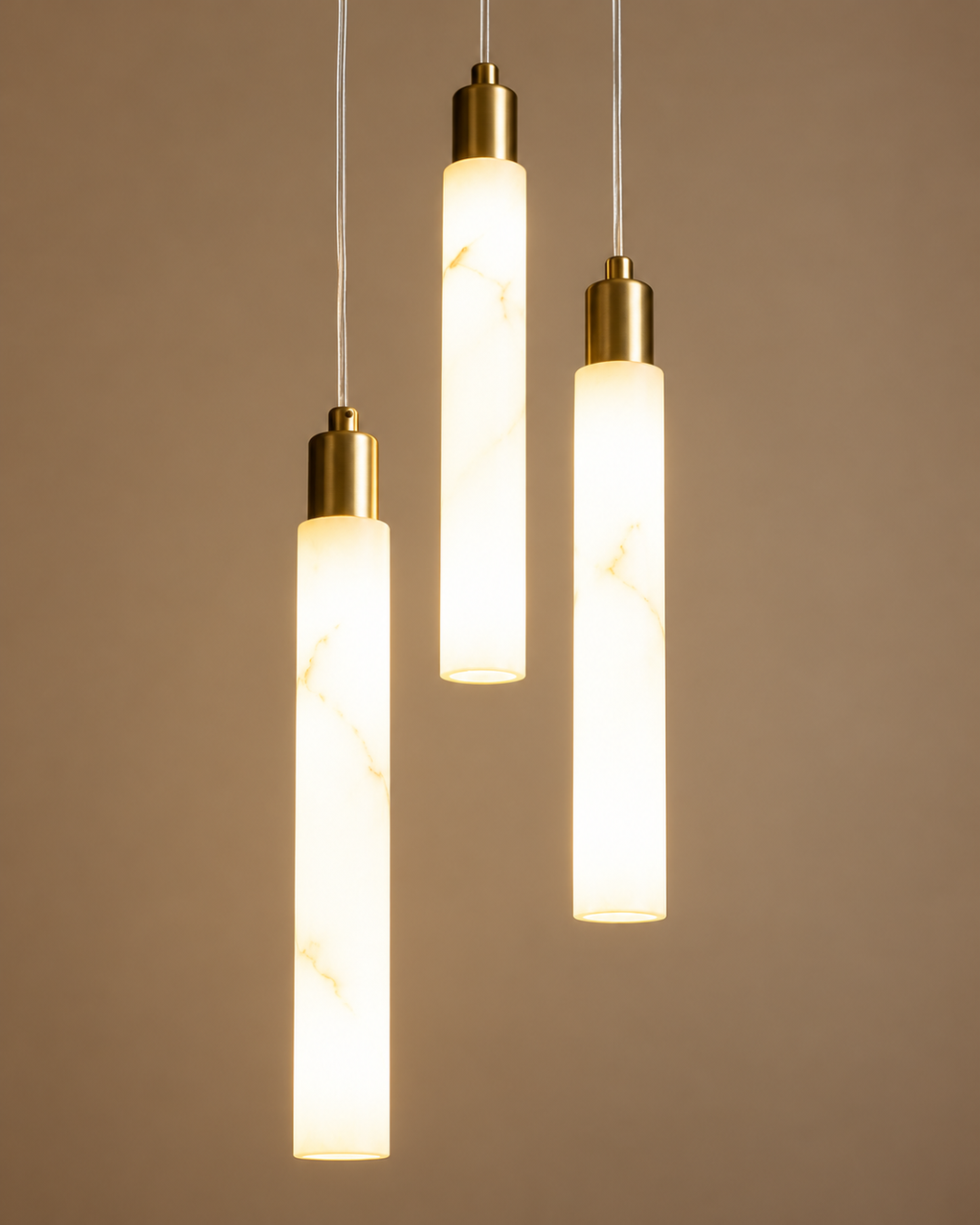Orvella Cascade Pendant Lamp For Home & Item for Wall Decoration - Three Pendant