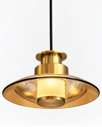 Golden Eclipse Pendant Light For Living Room & Home Decoration item - Amber