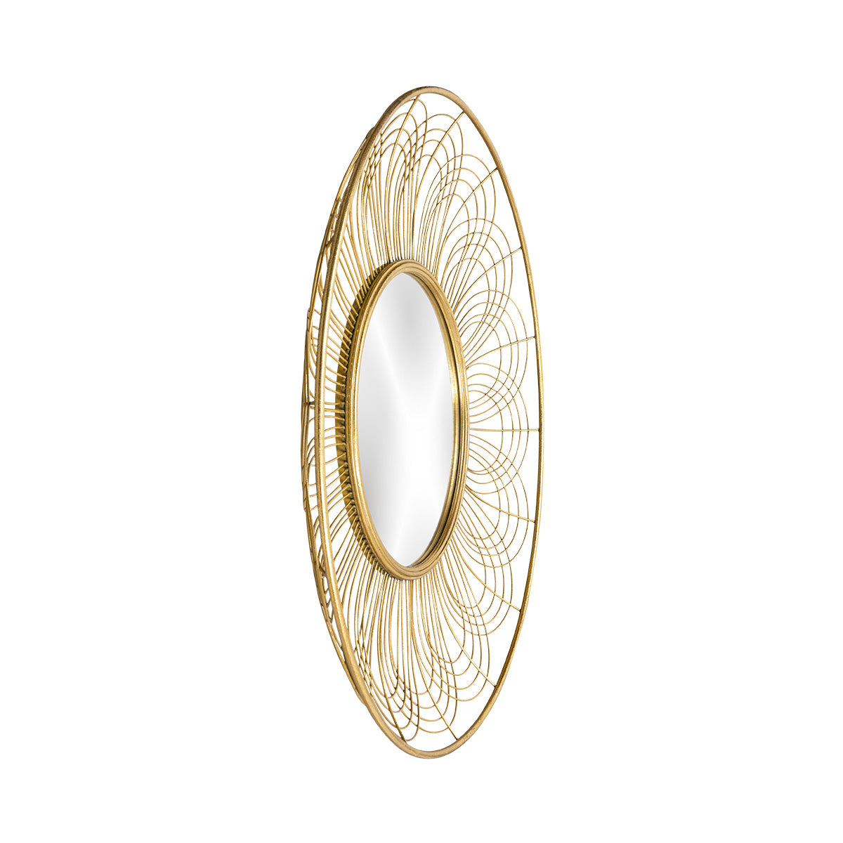 Luxe Luminosity Designer Wall Mirror
