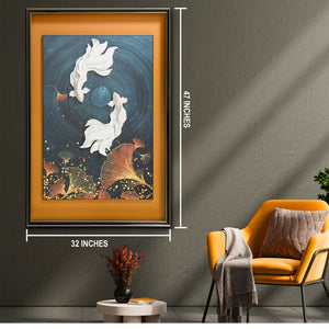 Aquatic Dance Wall Art Shadow Box & Wall Decoration Item