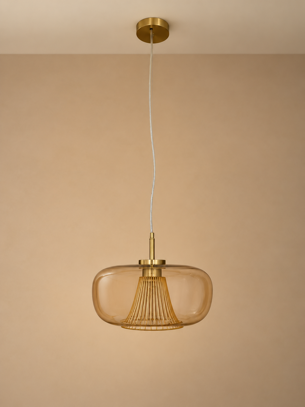 Mystic Glow Pendent light for Home & Item for Home Decoration - Yellow