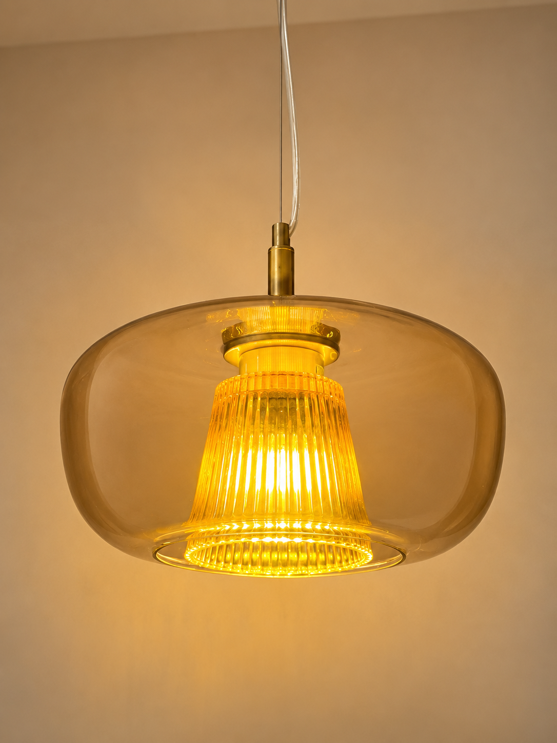 Mystic Glow Pendent light for Home & Item for Home Decoration - Yellow