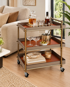 Verona Serving Bar Trolley for Home Bar & Dining Area