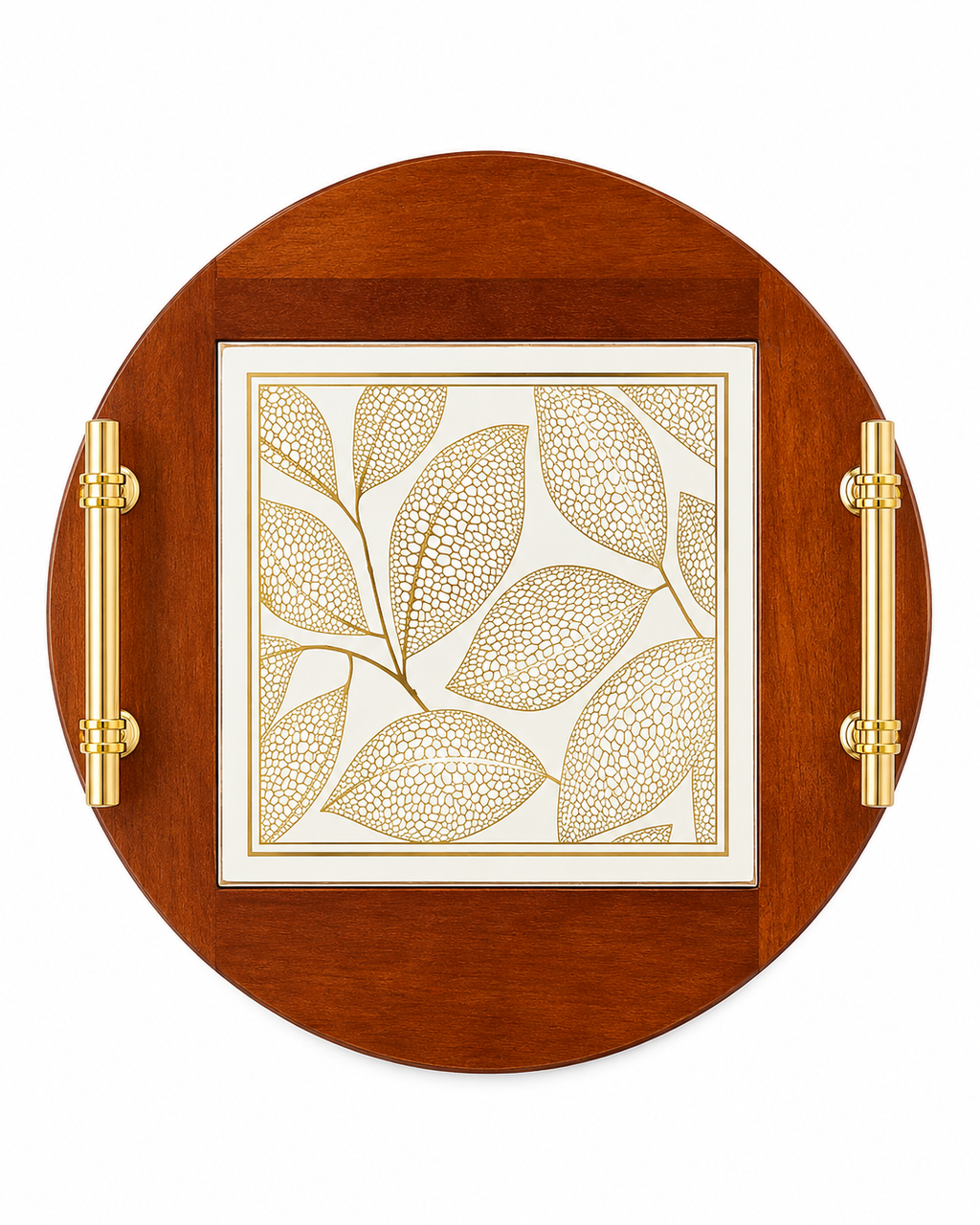 Luxe Harmony Serving Tray For Home - Set of 2