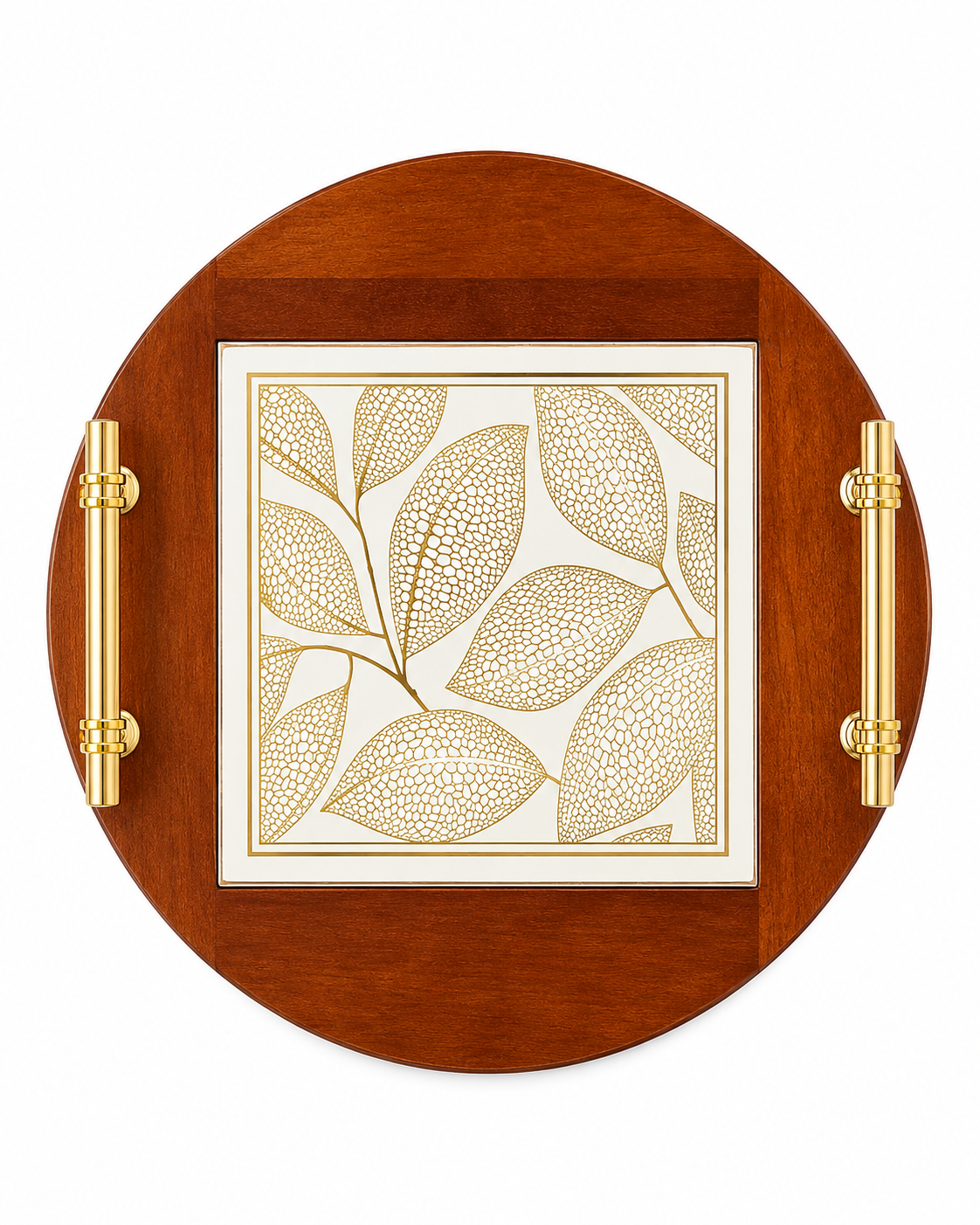 Luxe Harmony Serving Tray For Home - Set of 2