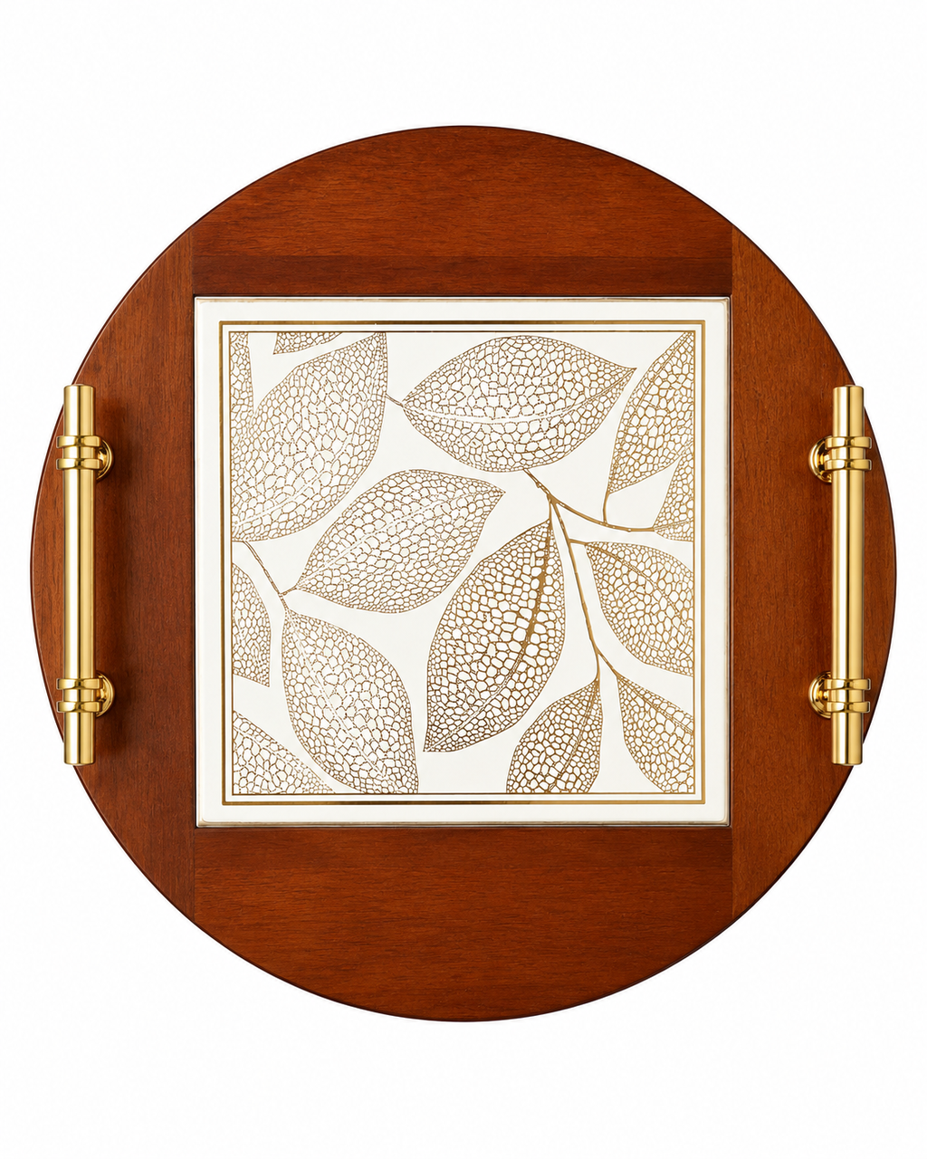 Luxe Harmony Serving Tray For Home - Set of 2