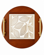 Luxe Harmony Serving Tray For Home - Set of 2