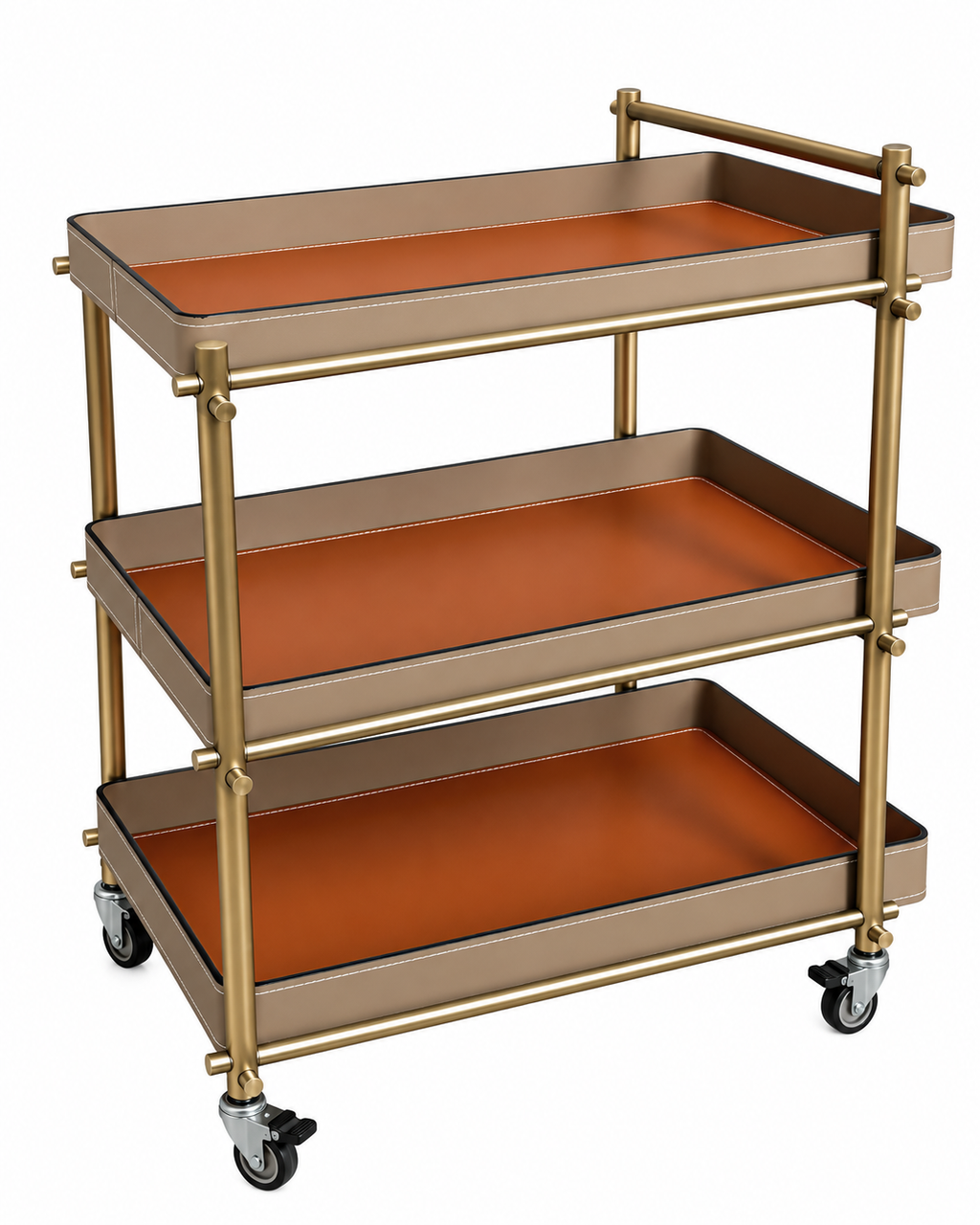 Verona Serving Bar Trolley for Home Bar & Dining Area