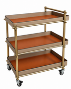 Verona Serving Bar Trolley for Home Bar & Dining Area