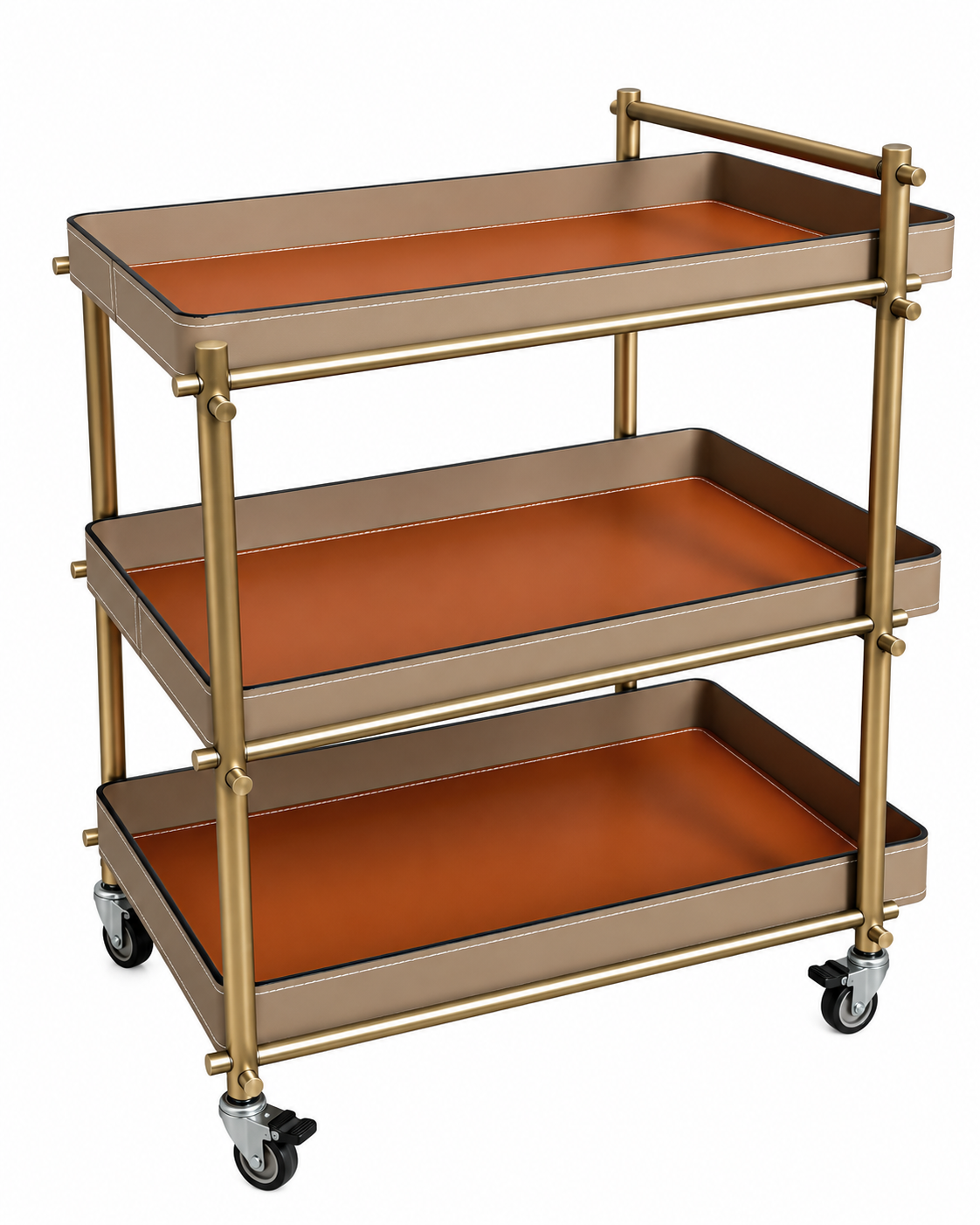 Verona Serving Bar Trolley for Home Bar & Dining Area