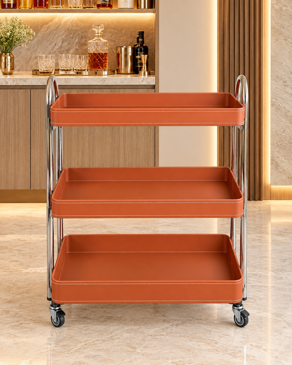 Milano Utility Trolley for Home & Dining Area