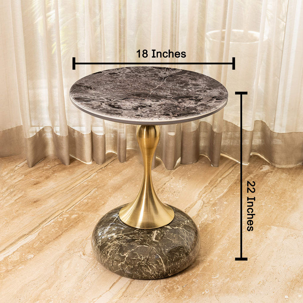 Eclipse Aura Accent Side Table For Home