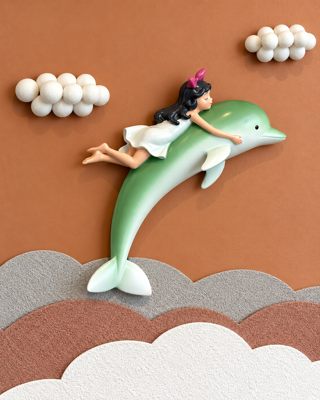 Dolphin Dreams Pop Art Shadow Box and Kids Room Wall Decor items