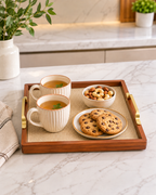 Classic Aura Serving Tray For Home - Medium
