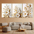 Auric Petal Dance Canvas Paintings