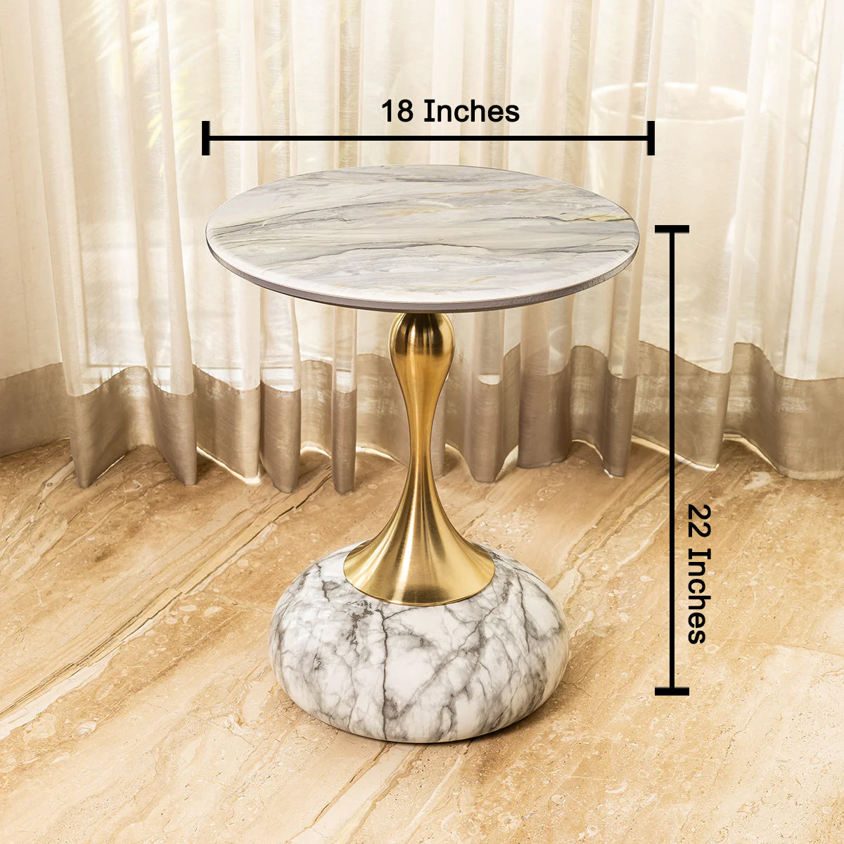 Visionary Glow Bedside Table For Home