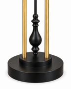 Majestic Time Luxury Designer Silent Movement Standing Clock With Moving Gear Mechanism (Steel Body)