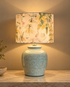 Eastern Paradise Designer Table Lamps for Living Room - Green