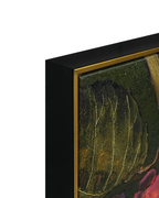 Nature’s Royalty by KATHRYN WHITE 100% Hand Wall Painting For Home (With Outer Floater Frame frame) ( 35.5 x 47 Inches )