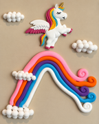 Rainbow Unicorn Pop Art Shadow Box and Kids Room Wall Decor items