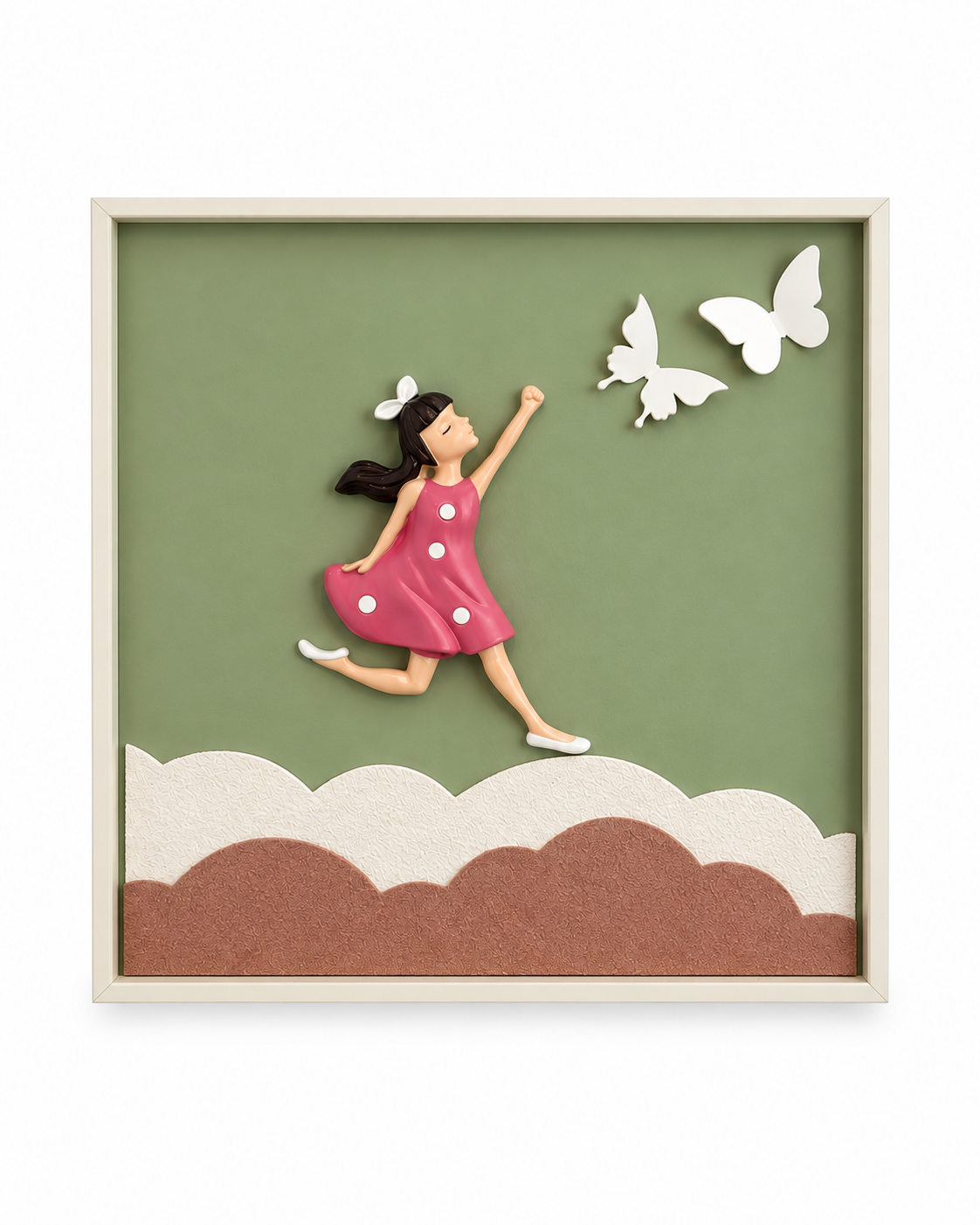 Butterfly Dreams Pop Art Shadow Box and Kids Room Wall Decor items