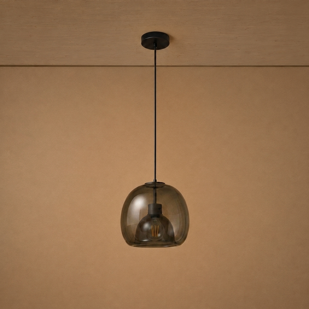 Cosmo Shade Pendant Light For Living Room & Home Decoration item - Grey