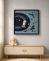 Cosmic Explorer Pop Art Shadow Box and Kids Room Wall Decor items