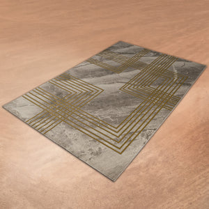 Modern Maze  Floor Rug (6.5x9.5 Feet)
