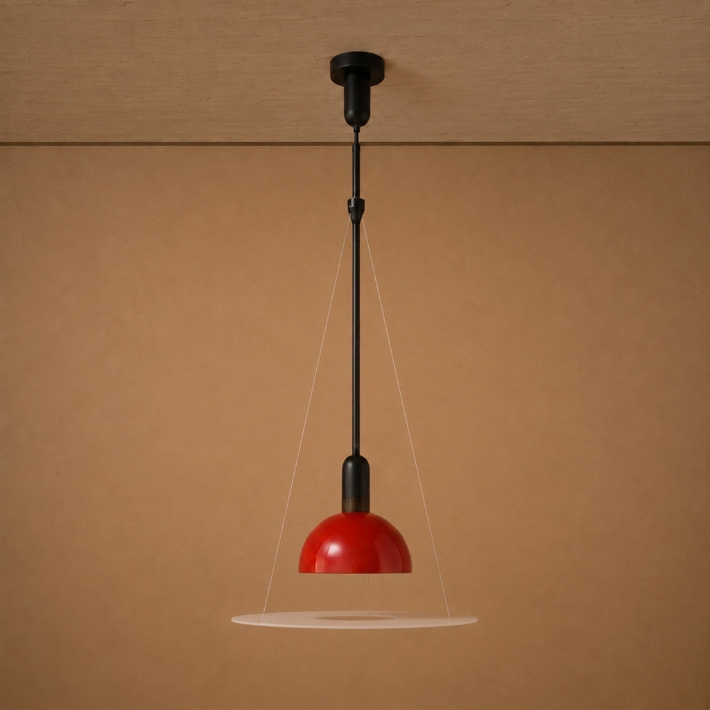 Cosmo Aura Ceiling light For Home  &  Item For Home Decoration - Red (Italian Designer Collection)