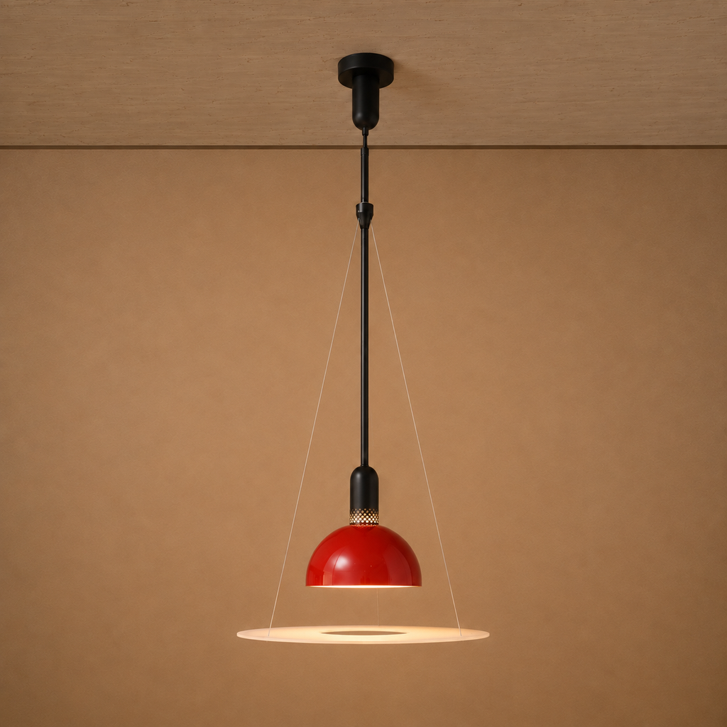 Cosmo Aura Ceiling light For Home  &  Item For Home Decoration - Red (Italian Designer Collection)