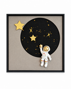 Journey to the Stars Pop Art Shadow Box and Kids Room Wall Decor items